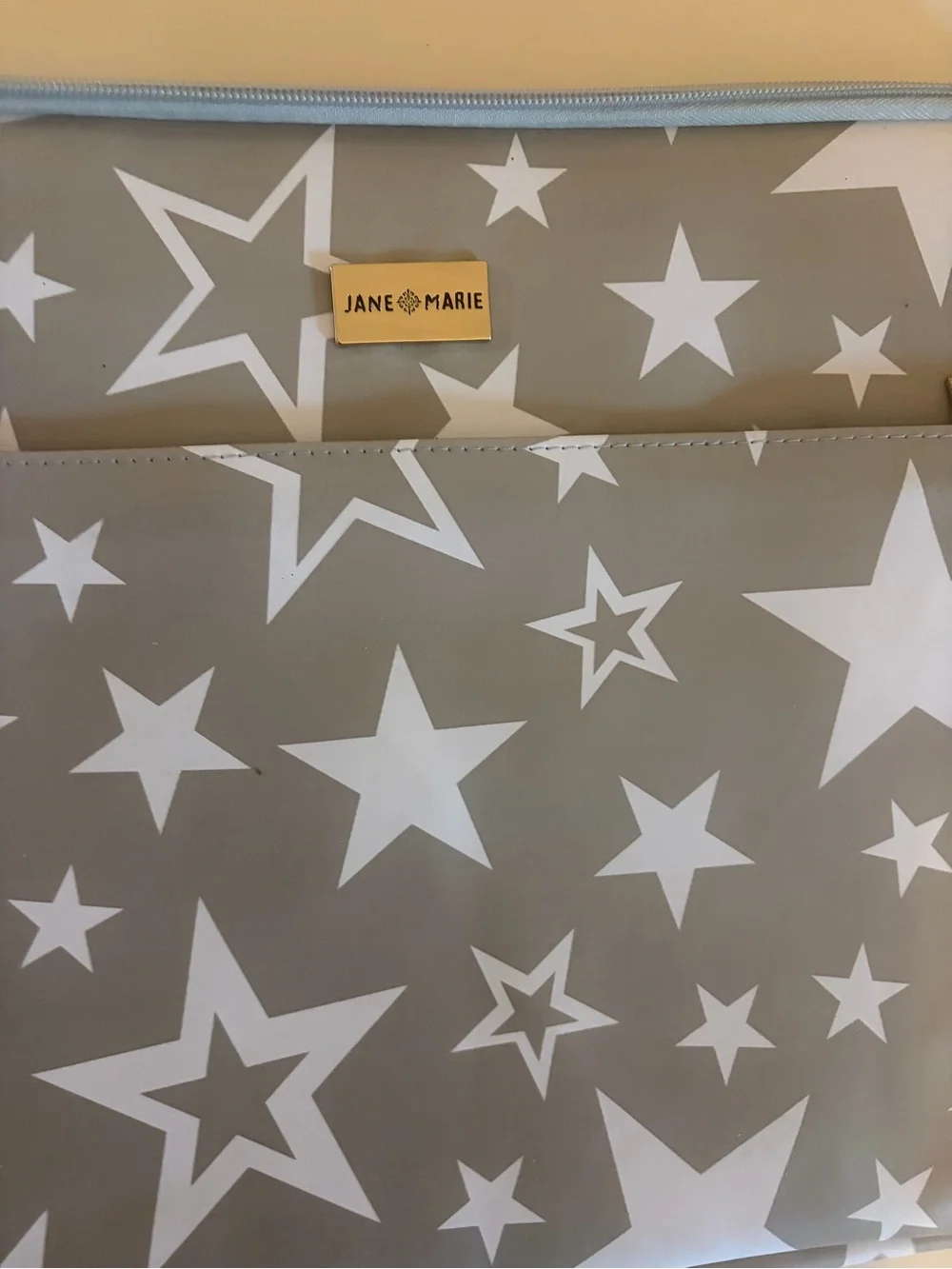 Jane Marie Gray Star Laptop Sleeve - Women's Laptop Bag